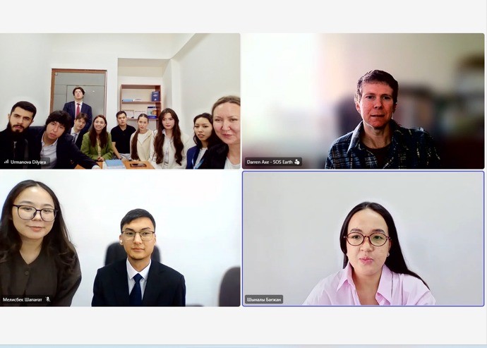 Ban Ki-moon Institute for Sustainable Development Brings Together KazNU Youth Leaders and Representatives of SOS International and UNICEF