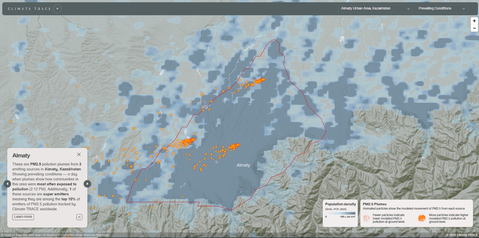 Climate TRACE Open Data: Emissions and Air Pollution in Almaty