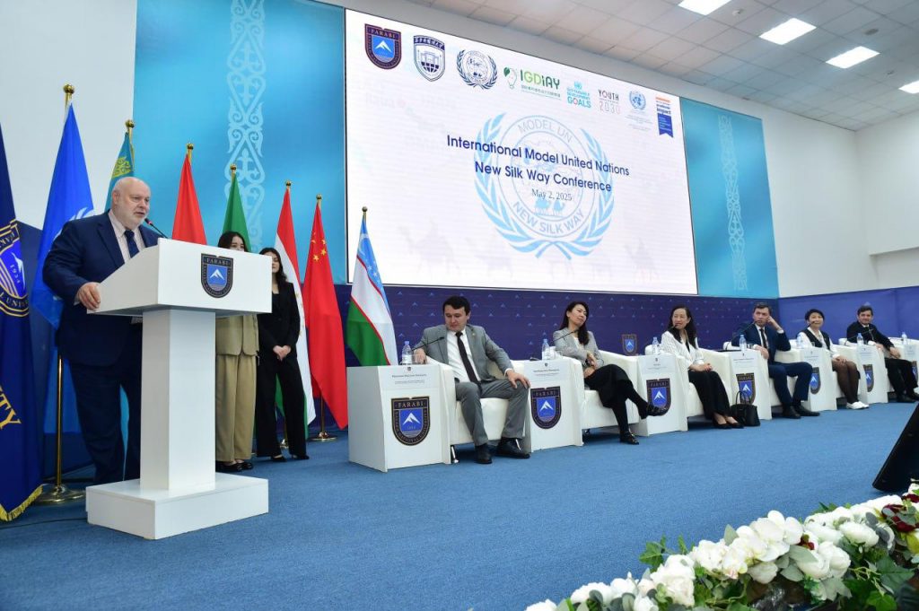 International Youth Conference “Model UN – New Silk Road – 2025” held at Al-Farabi Kazakh National University